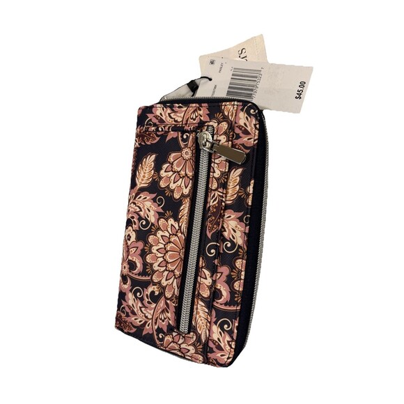 Kim Rogers Handbags - NWT Kim Rogers Clutch BiFold Wallet w Silvadur‎ antimicrobial Floral